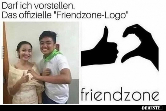 Darf ich vorstellen. Das offizielle "Friendzone-Logo".. - Lustige Bilder | DEBESTE.de