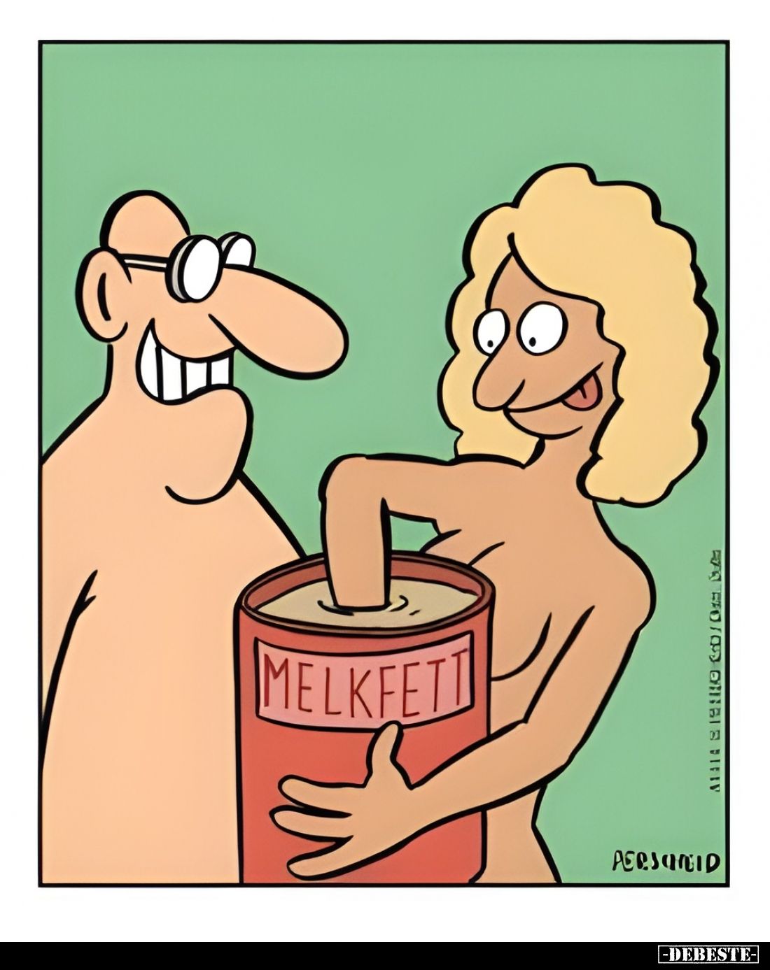 Melkfett.