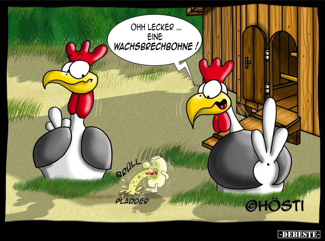 Ohh lecker.... eine Wachsbrechbohne!