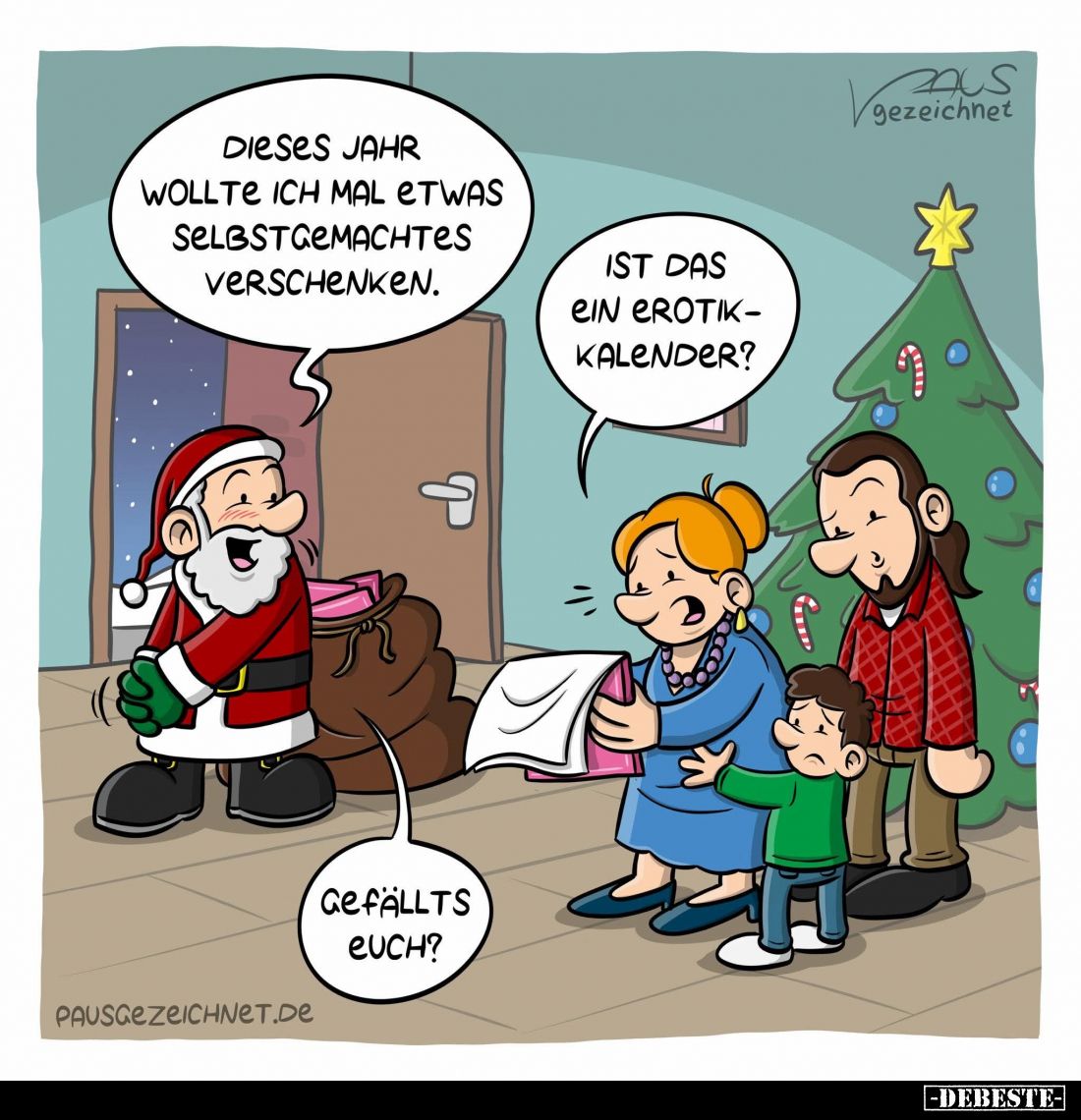 Dieses Jahr wollte ich mal etwas selbstgemachtes.. - Lustige Bilder | DEBESTE.de