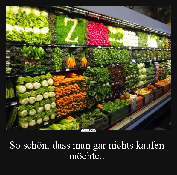 So schön, dass man gar nichts kaufen möchte..