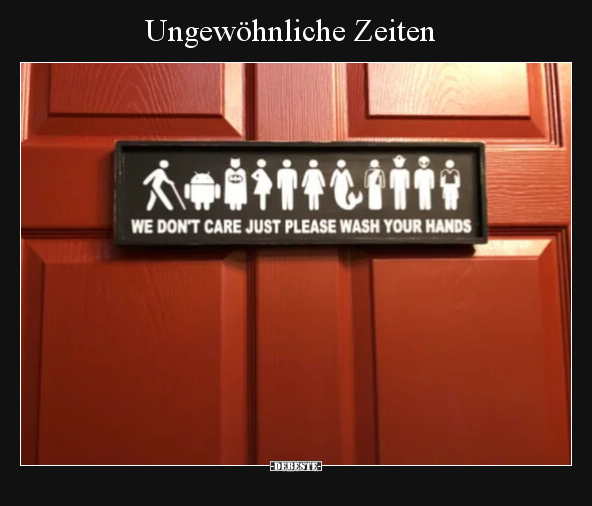 Ungewöhnliche Zeiten