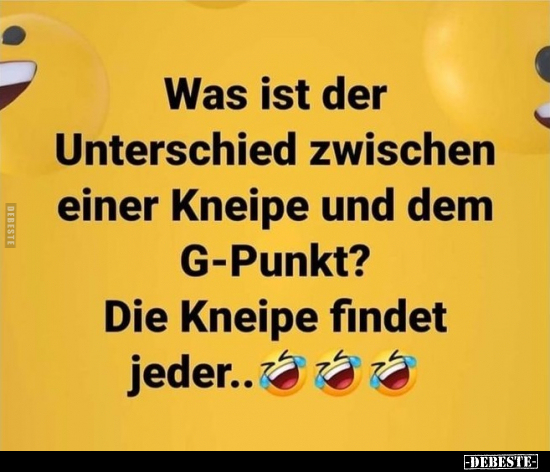 Was ist der Unterschied zwischen einer Kneipe und dem.. - Lustige Bilder | DEBESTE.de