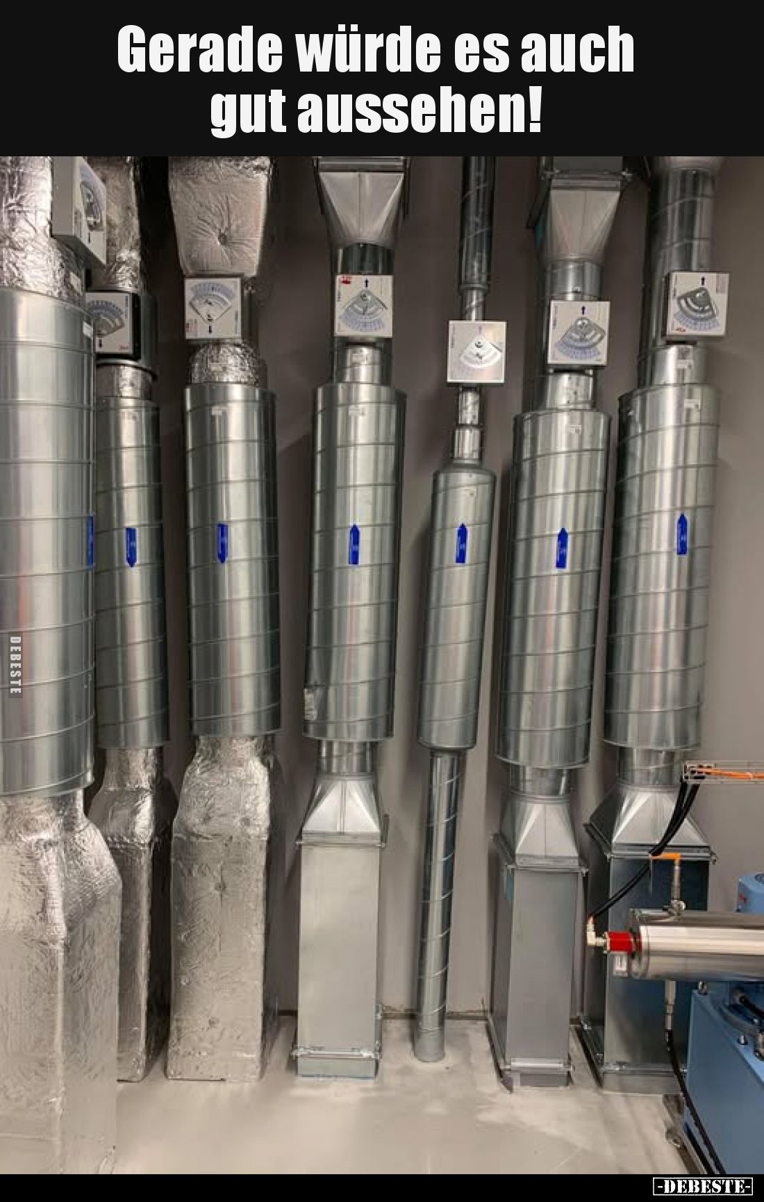 Gerade würde es auch gut aussehen!