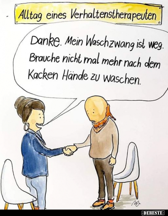 Alltag eines Verhaltenstherapeuten..