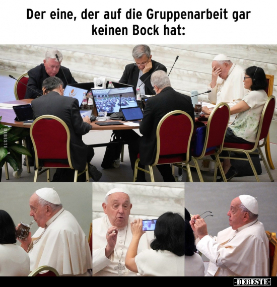 Der eine, der auf die Gruppenarbeit gar keinen Bock.. - Lustige Bilder | DEBESTE.de