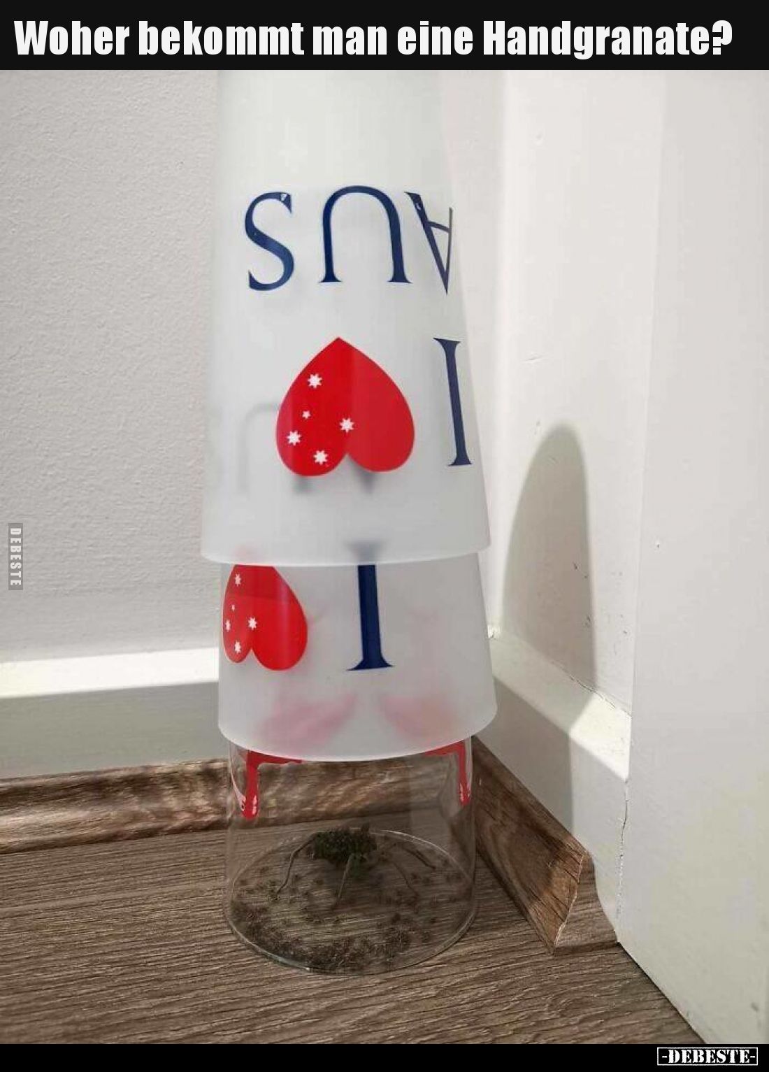 Woher bekommt man eine Handgranate?..