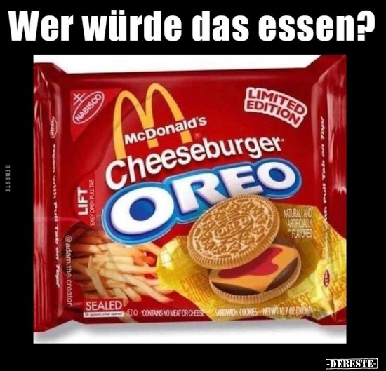 Wer würde das essen? - Lustige Bilder | DEBESTE.de