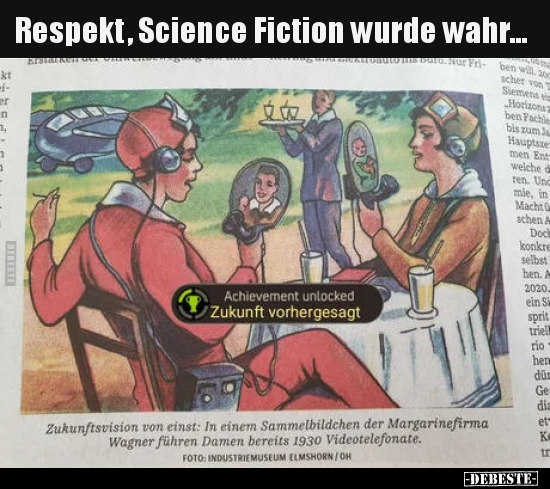 Respekt, Science Fiction wurde wahr... - Lustige Bilder | DEBESTE.de