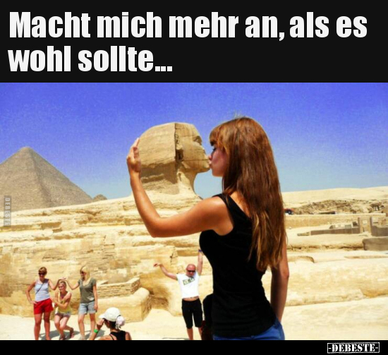 Macht mich mehr an, als es wohl sollte...