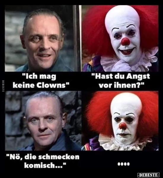 "Ich mag keine Clowns.." - Lustige Bilder | DEBESTE.de