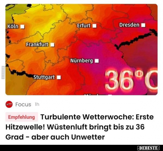 Turbulente Wetterwoche.. - Lustige Bilder | DEBESTE.de