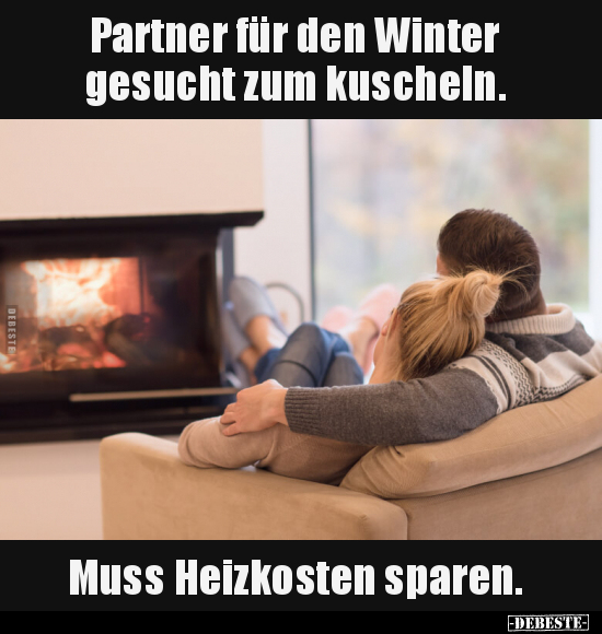 Partner für den Winter gesucht zum kuscheln.. - Lustige Bilder | DEBESTE.de