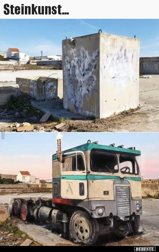 Steinkunst...