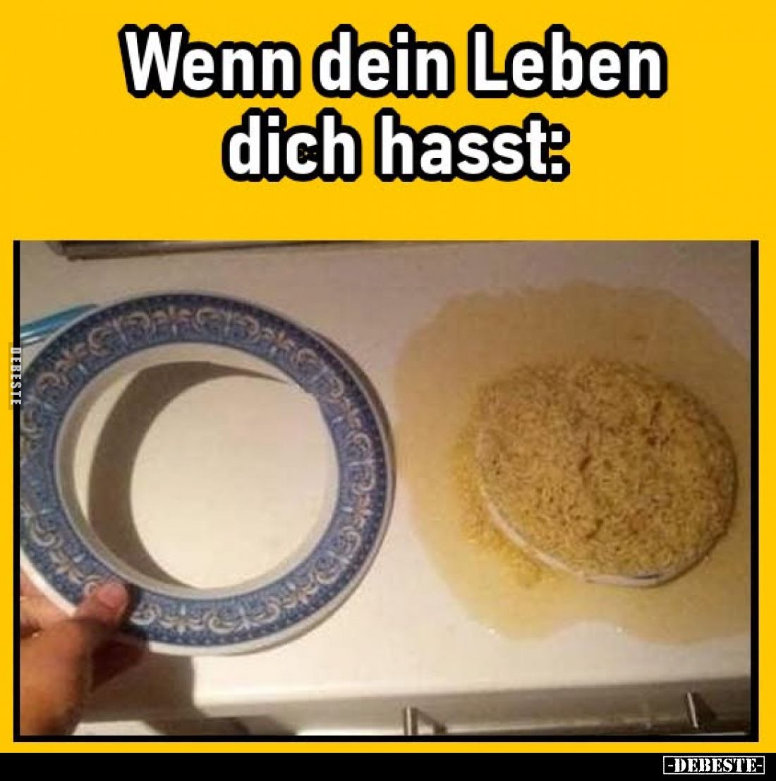 Wenn dein Leben dich hasst.