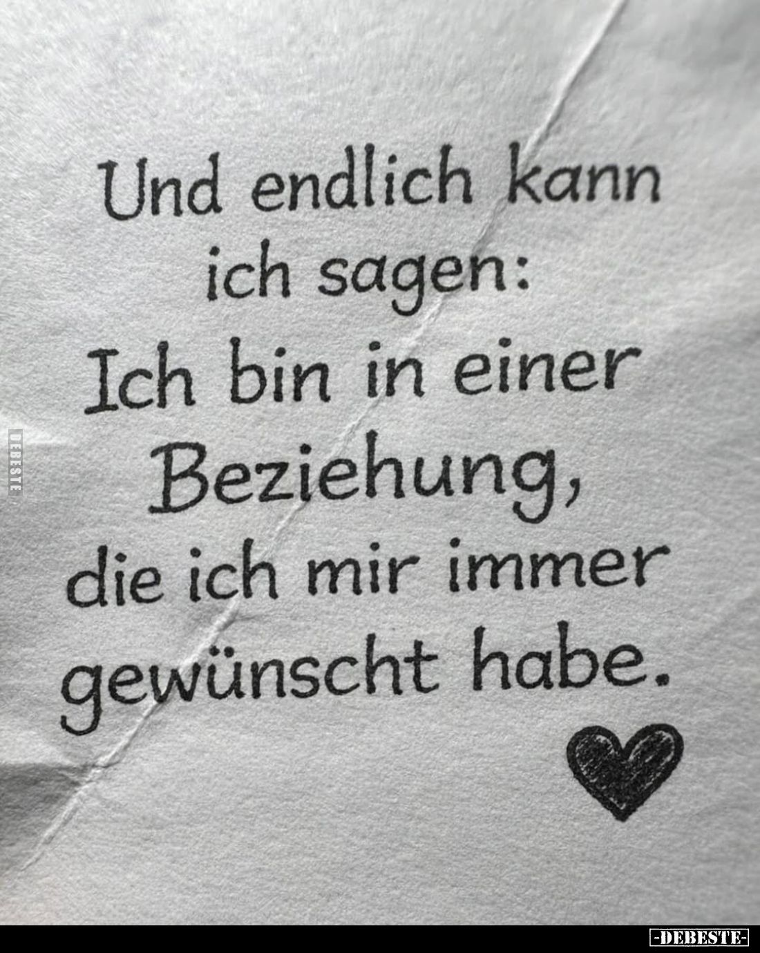 Und endlich kann ich sagen: Ich bin in einer Beziehung, die ich mir immer gewünscht habe.