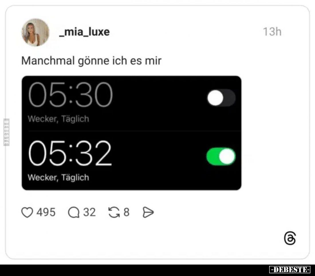 Manchmal gönne ich es mir.. - Lustige Bilder | DEBESTE.de