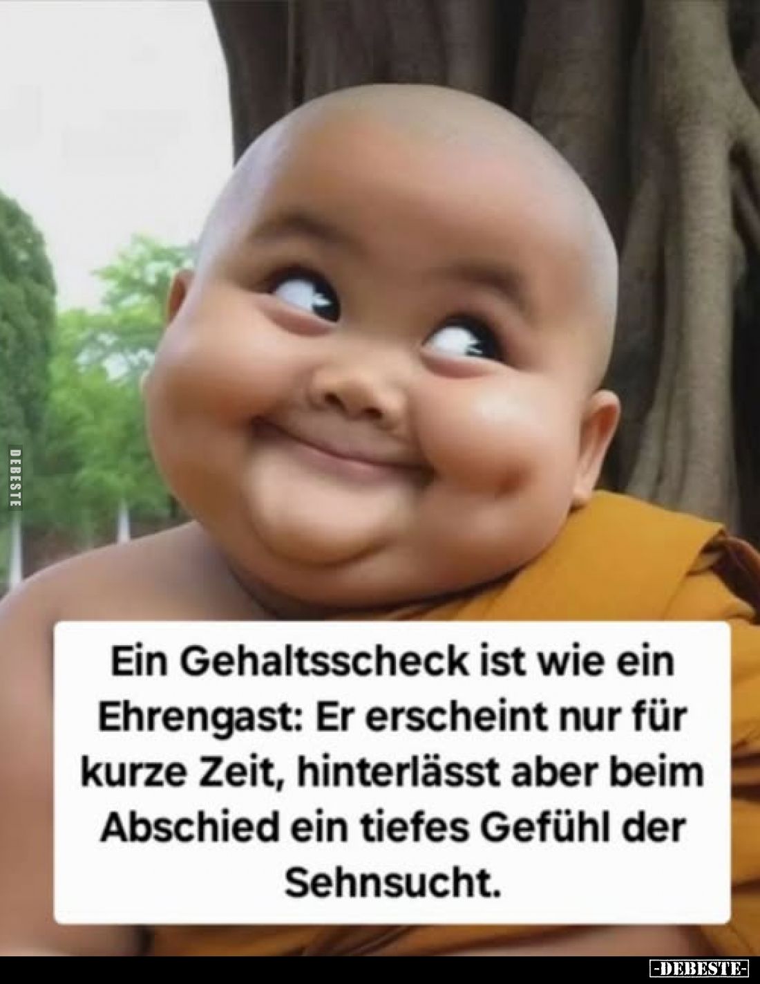 Ein Gehaltsscheck ist wie ein Ehrengast: Er erscheint nur für kurze Zeit, hinterlässt aber beim Abschied ein tiefes Gefühl de...