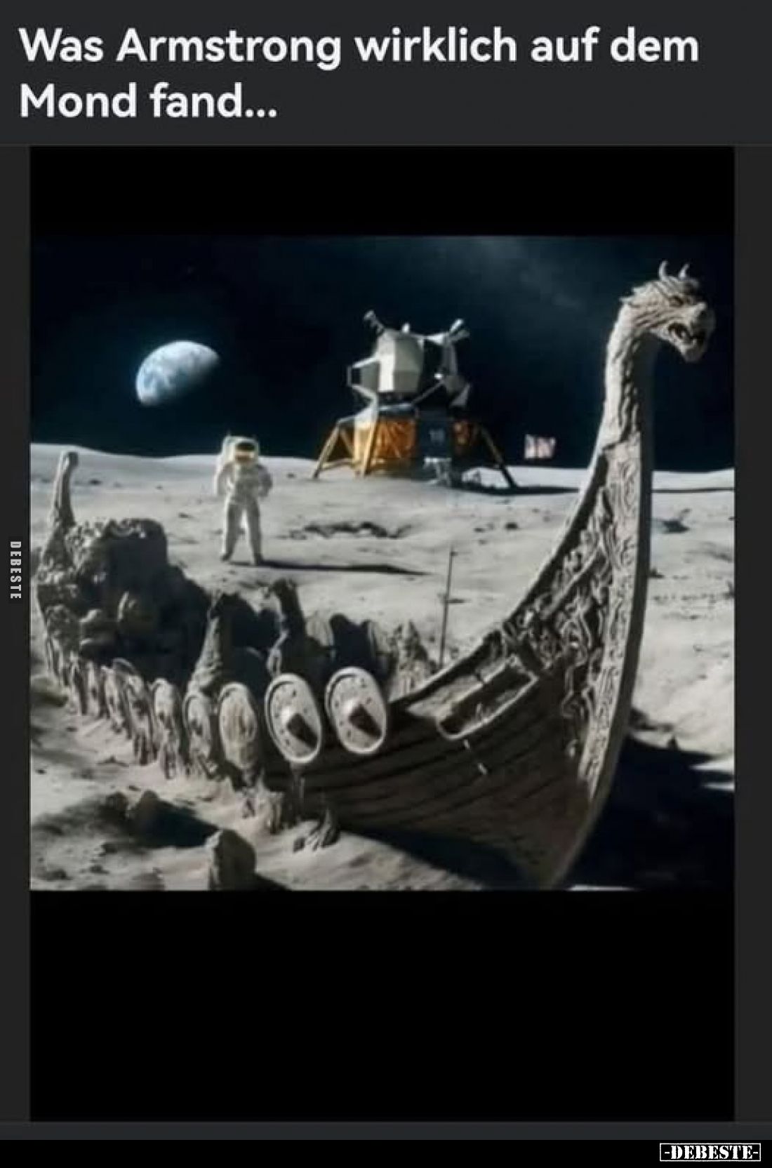 Was Armstrong wirklich auf dem Mond fand...