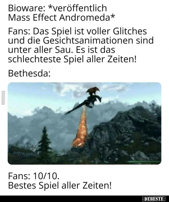 Bioware: *veröffentlich Mass Effect Andromeda*..