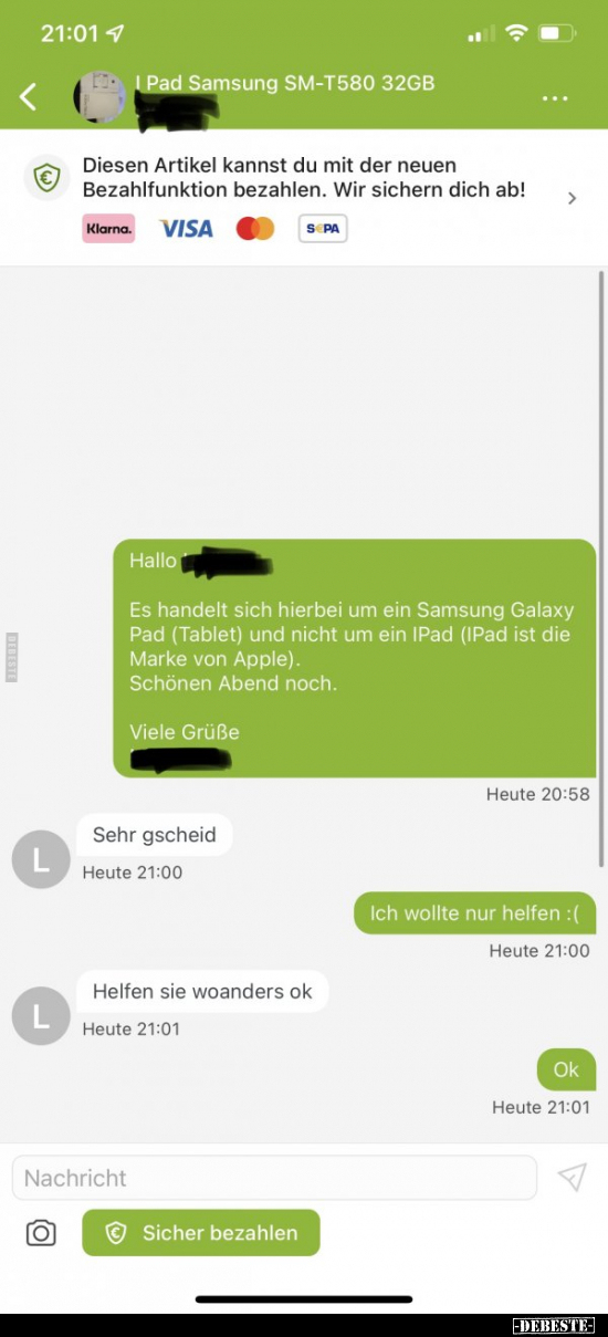 Hallo, Es handelt sich hierbei um ein Samsung Galaxy Pad.. - Lustige Bilder | DEBESTE.de