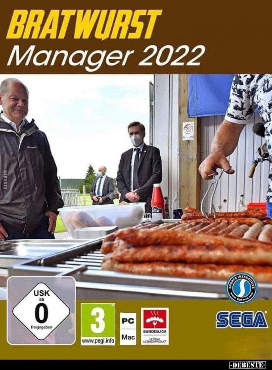 Bratwurst Manager 2022. - Lustige Bilder | DEBESTE.de