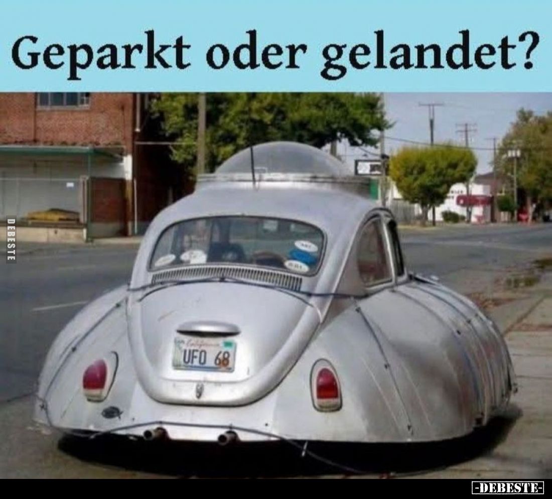 Geparkt oder gelandet?