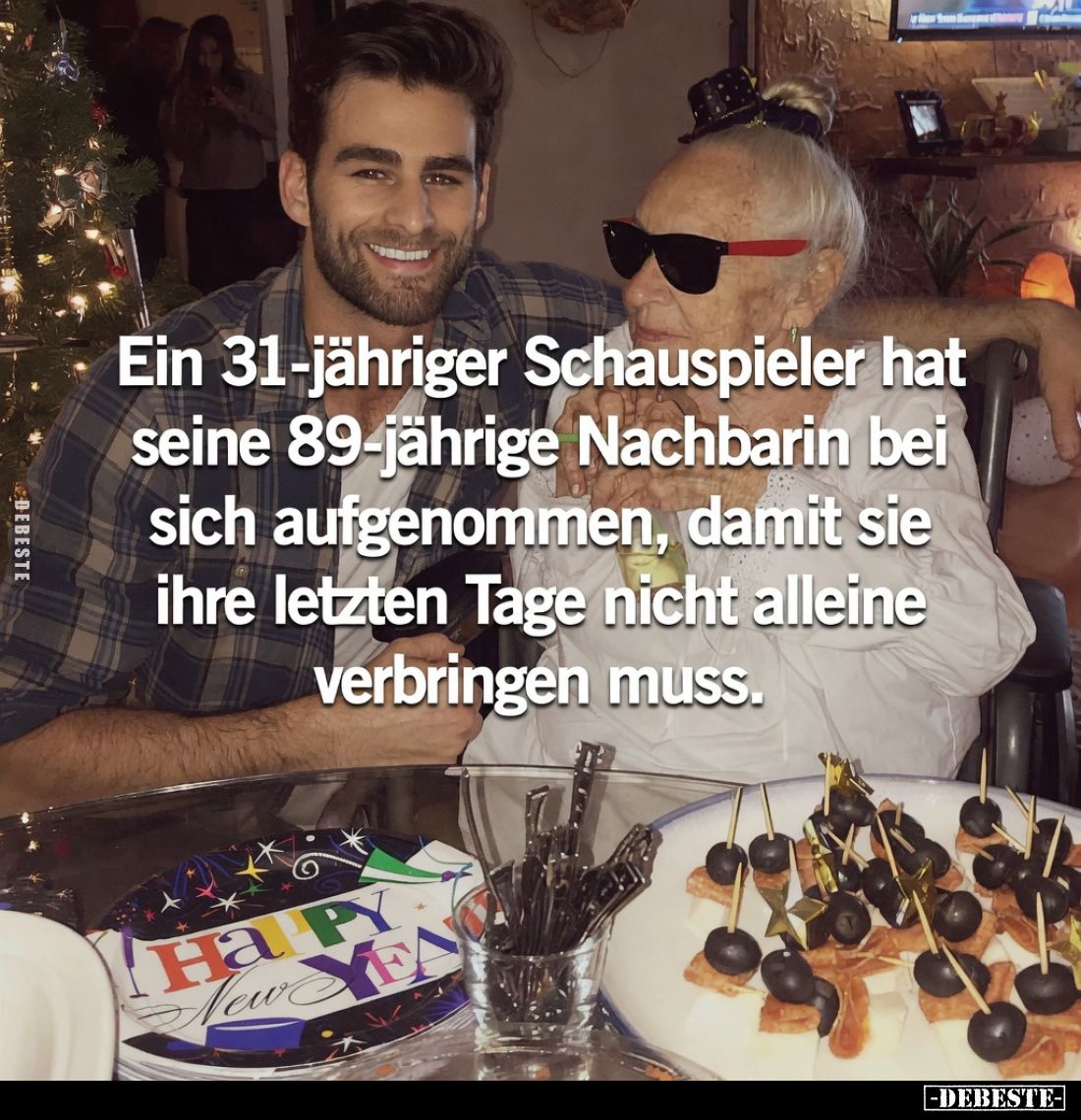 Ein 31-jähriger Schauspieler hat seine 89-jährige Nachbarin.. - Lustige Bilder | DEBESTE.de
