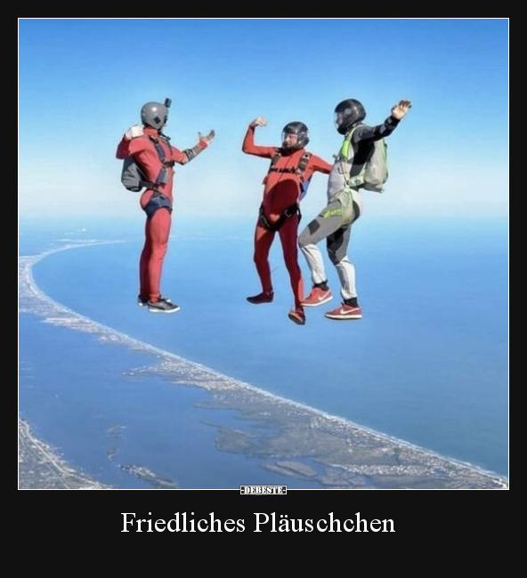 Friedliches Pläuschchen