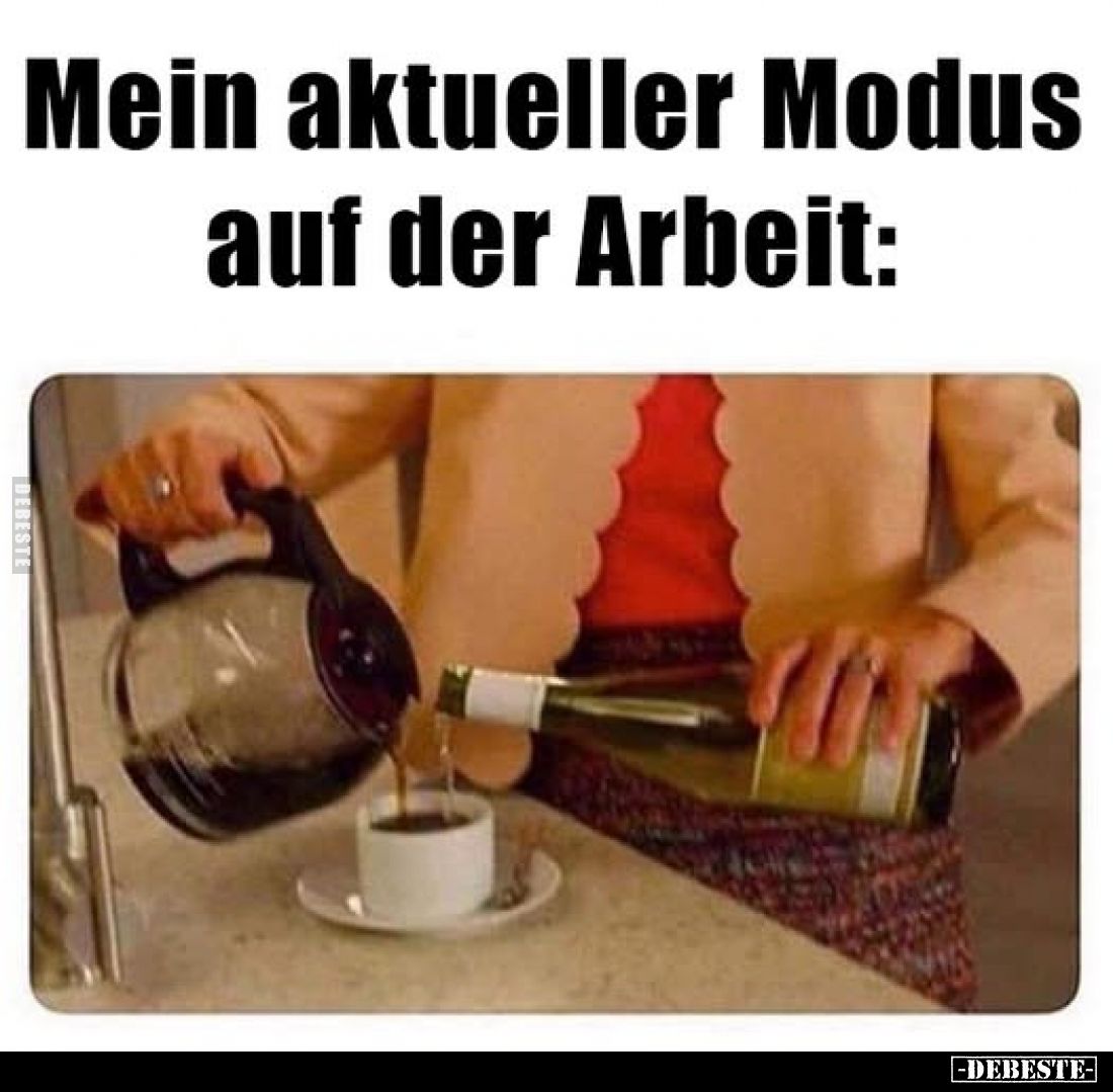 Mein aktueller Modus auf der Arbeit:
