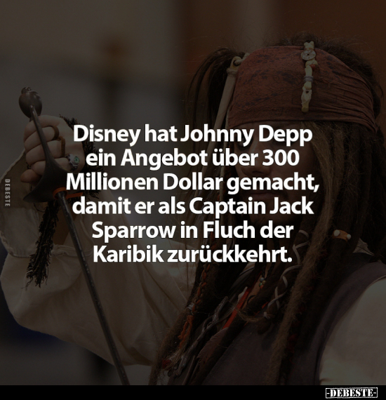 Disney, Sparrow, Fluch Der Karibik, Karibik