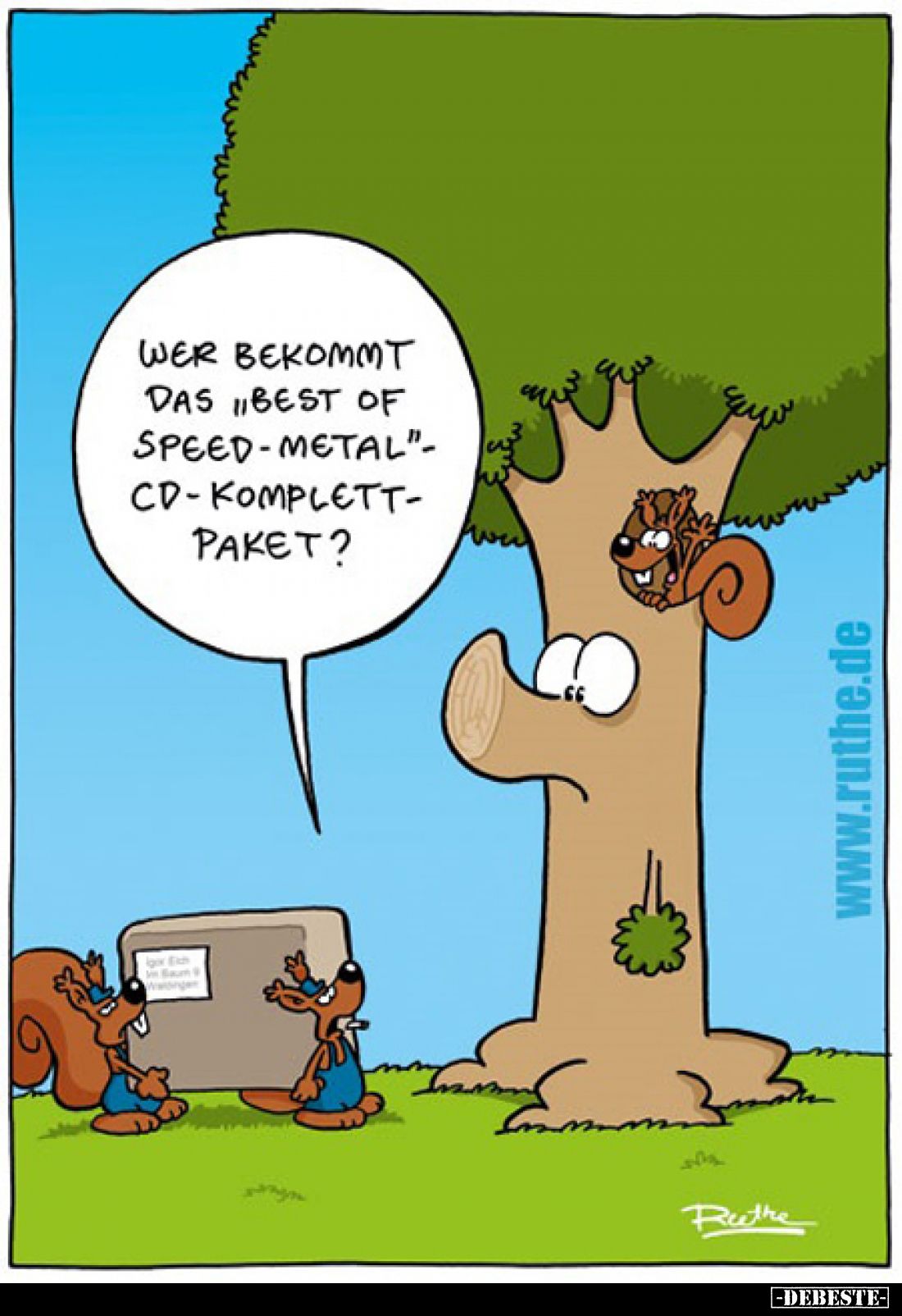 Wer bekommt das ,,Best of Speed-Metal"-CD-Komplett-Paket?