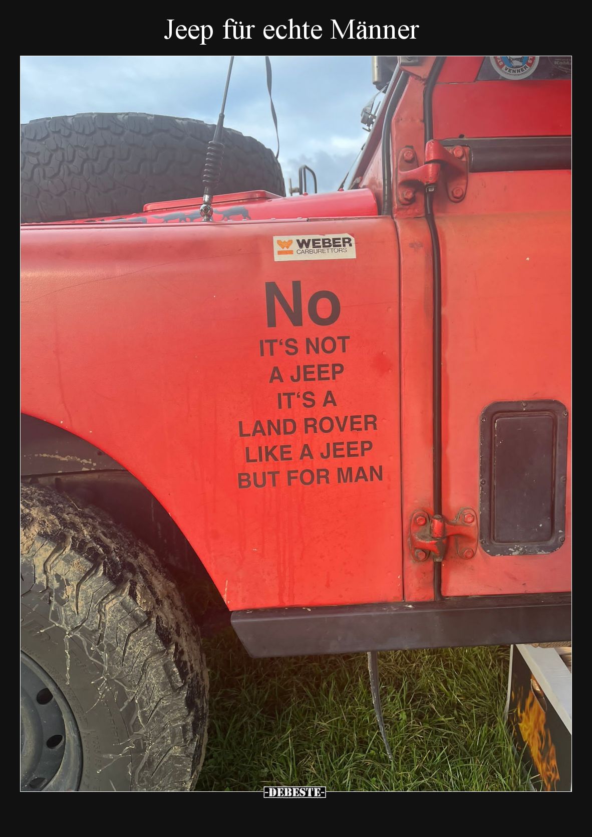 Jeep für echte Männer