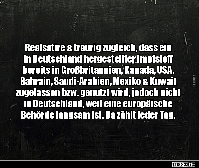Realsatire & traurig zugleich, dass ein in Deutschland.. - Lustige Bilder | DEBESTE.de