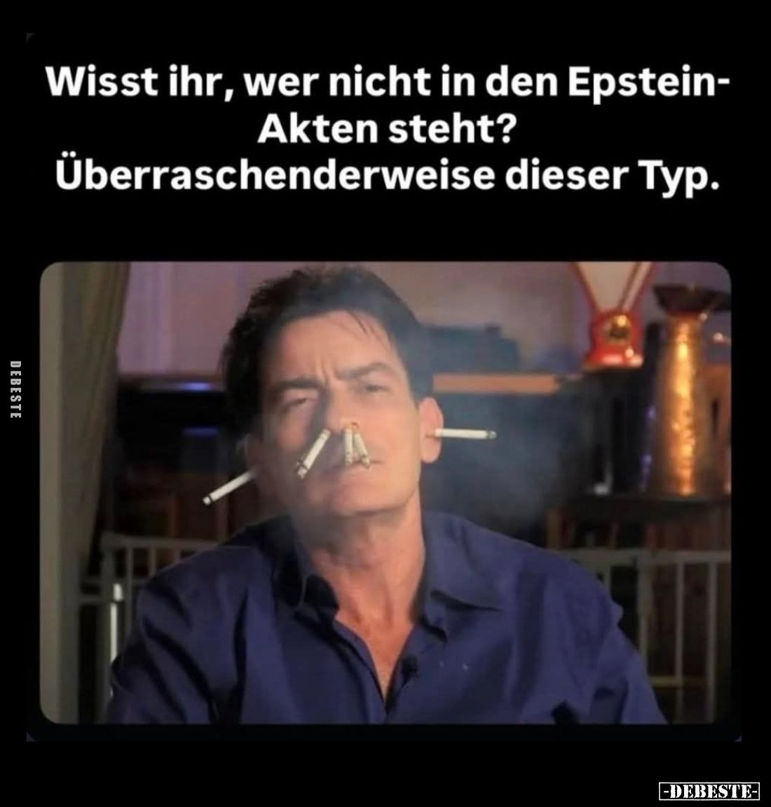 Wisst ihr, wer nicht in den Epstein-Akten steht? Überraschenderweise dieser Typ.