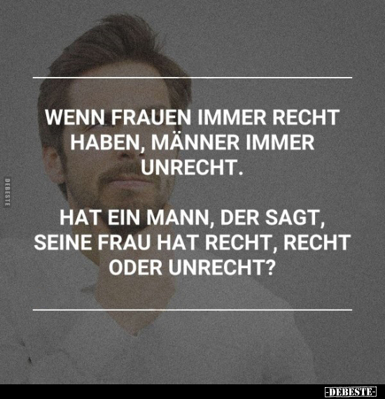 Wenn, Frauen, Männer, Mann, Frau