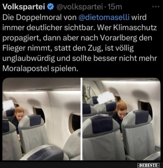 An Doppelmoral nicht zu toppen - Lustige Bilder | DEBESTE.de