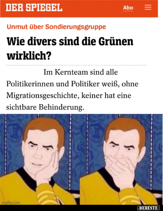Wie divers sind die Grünen wirklich?..