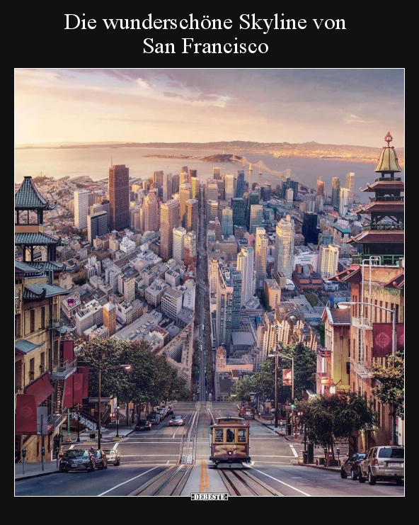 Die wunderschöne Skyline von San Francisco.. - Lustige Bilder | DEBESTE.de