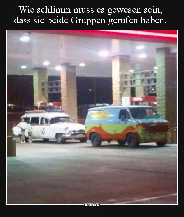 Wie schlimm muss es gewesen sein, dass sie beide Gruppen..