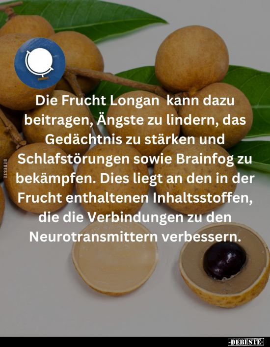 Die Frucht Longan kann dazu beitragen, Ängste zu lindern.. - Lustige Bilder | DEBESTE.de