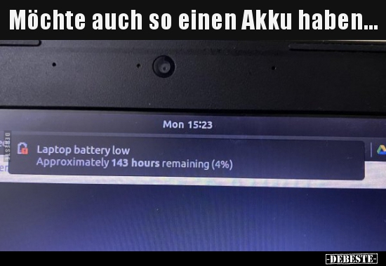 Möchte auch so einen Akku haben...