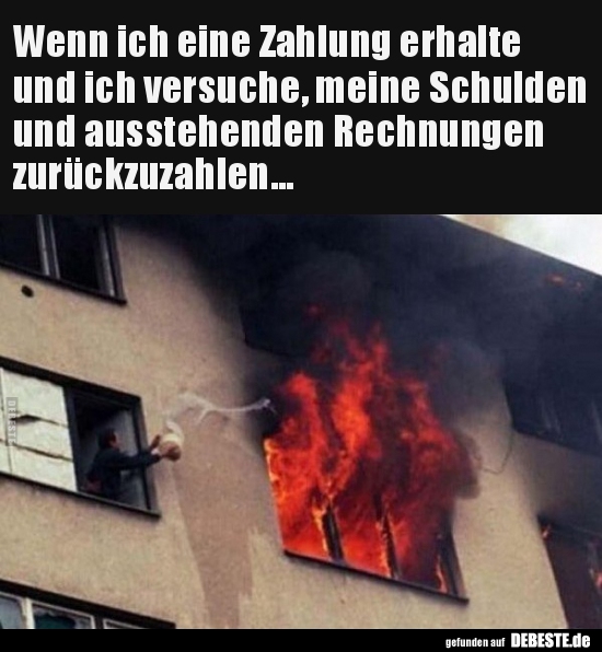 Wenn ich eine Zahlung erhalte und ich versuche..