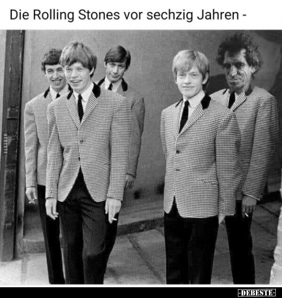 Die Rolling Stones vor sechzig Jahren.. - Lustige Bilder | DEBESTE.de