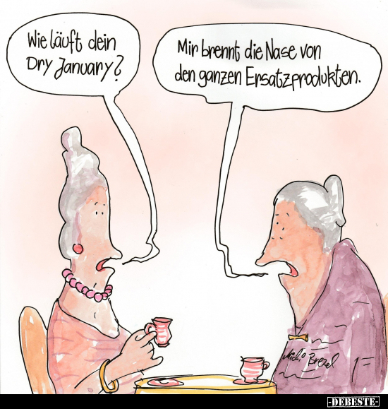 Wie läuft dein Dry January?.. - Lustige Bilder | DEBESTE.de