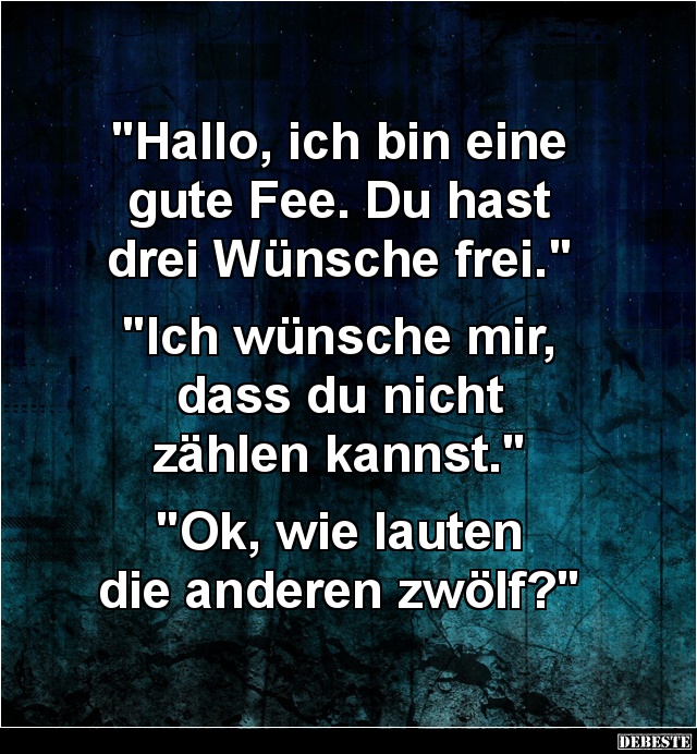 Hallo, ich bin eine gute Fee... - Lustige Bilder | DEBESTE.de