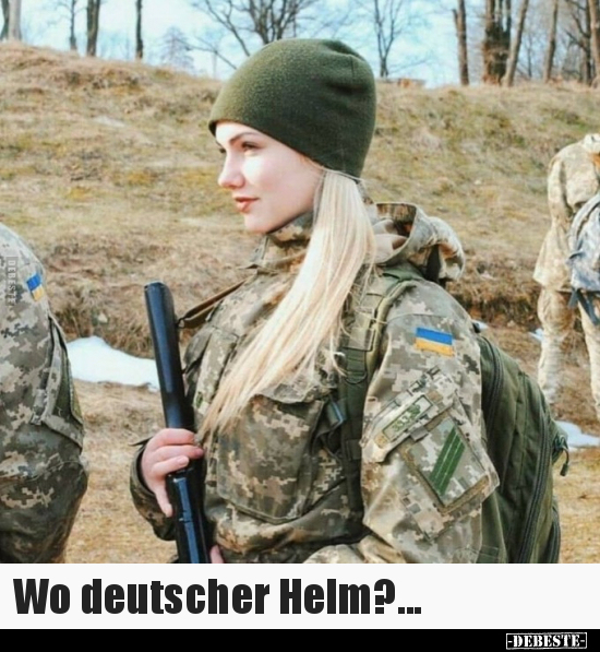 Wo deutscher Helm?... - Lustige Bilder | DEBESTE.de