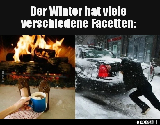 Der Winter hat viele verschiedene Facetten.. - Lustige Bilder | DEBESTE.de