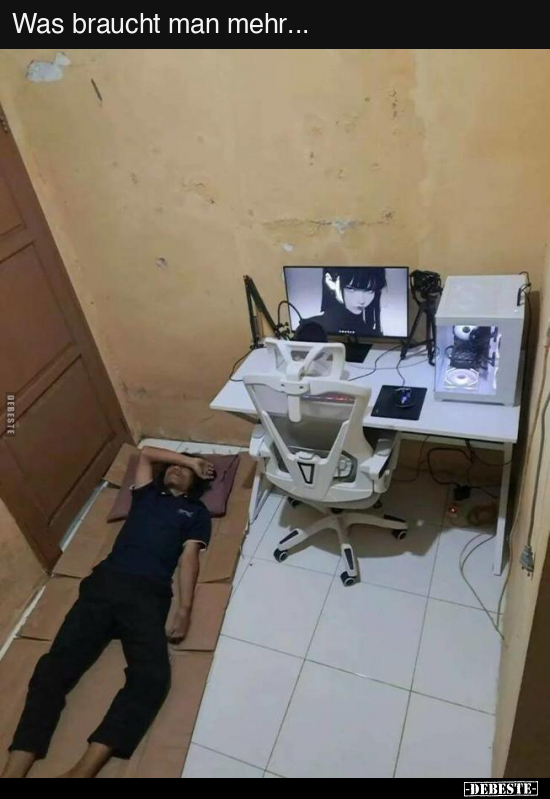 Was braucht man mehr...