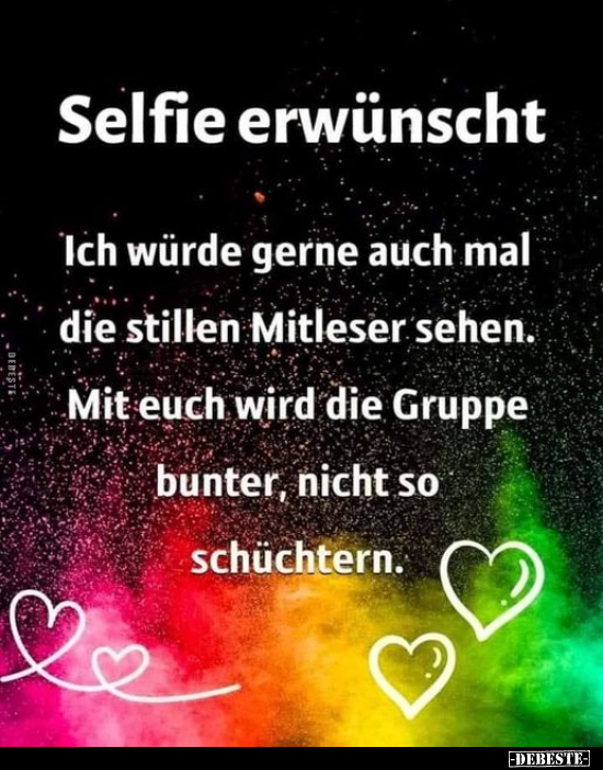 Selfie erwünscht.. - Lustige Bilder | DEBESTE.de